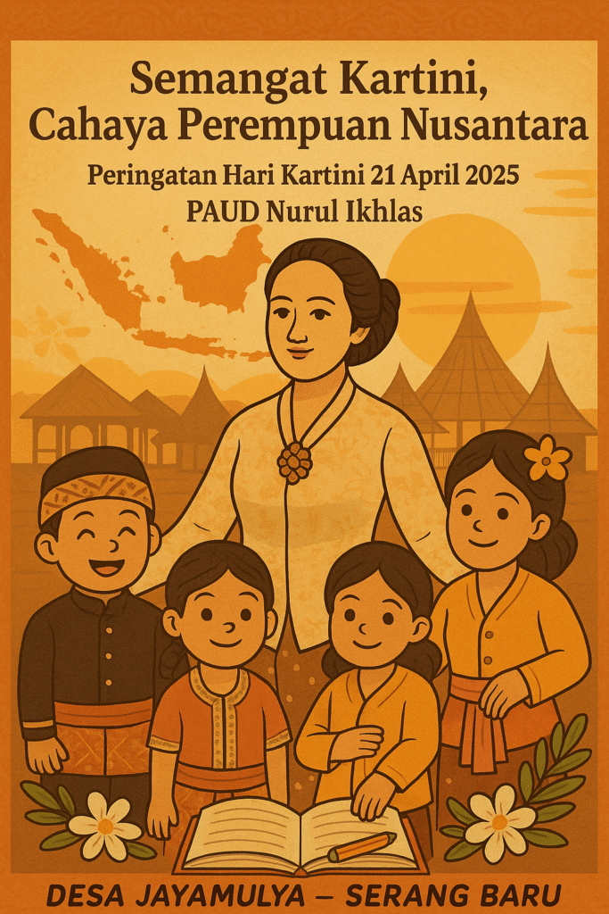 PAUD Nurul Ikhlas | Semangat Kartini, Cahaya Perempuan Nusantara