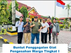 Buntut Penggagalan Giat Pengesahan Warga Tingkat I, Kacab PSHT Kotawaringin Barat Tempuh Jalur Hukum