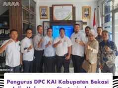 Pengurus DPC KAI Kabupaten Bekasi Jalin Hubungan Strategis dengan APINDO Kabupaten Bekasi