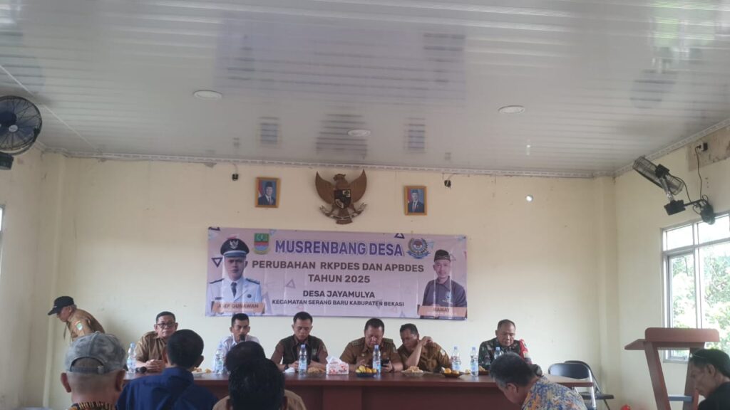 Musrenbang Desa Jayamulya 2025 : Sinergi Pemerintah dan Masyarakat Menuju Pembangunan Berkelanjutan