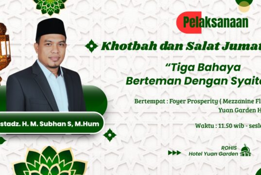 Tiga Bahaya Berteman dengan Syaitan – KH. M. Subhan S, M.Hum Penggerak NU Jayamulya