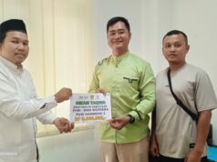 BAZNAS Beri Dukungan Konkret untuk Panitia Tabligh Akbar Lewat Bantuan PHBI–DKM Perumahan Mutiara Puri Harmoni 3 Desa Jayamulya