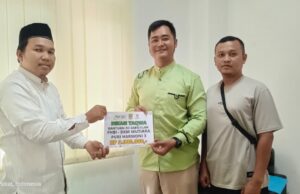 BAZNAS Beri Dukungan Konkret untuk Panitia Tabligh Akbar Lewat Bantuan PHBI–DKM Perumahan Mutiara Puri Harmoni 3 Desa Jayamulya