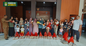 Wujud Nyata Kepedulian Terhadap Anak Stunting dan Gizi Buruk – PKK Desa Jayamulya Gelar Program PMT Berkelanjutan