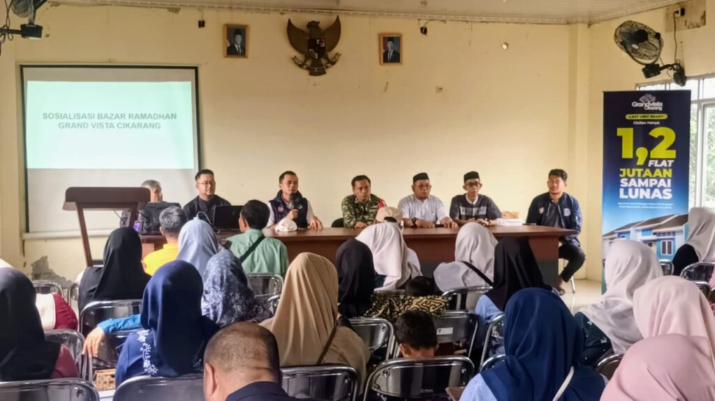Pemdes Jayamulya dan Arrayan Group Matangkan Persiapan Bazar Ramadhan Grand Vista Cikarang