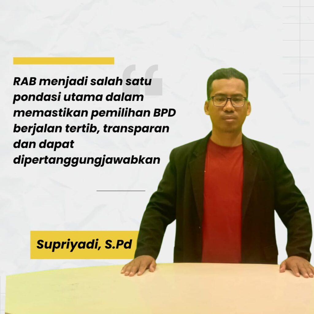 Rapat Penetapan RAB Panitia Pengisian BPD Desa Jayamulya Digelar, Perkuat Transparansi dan Akuntabilitas