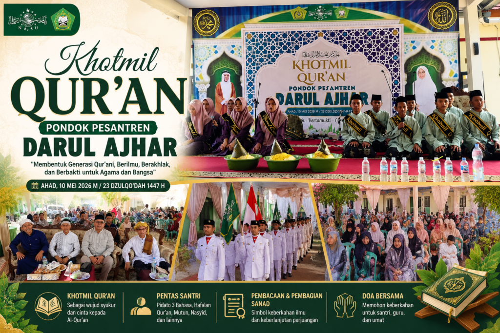 Darul Ajhar Teguhkan Komitmen Cetak Generasi Qur’ani Lewat Khotmil Qur’an 2026