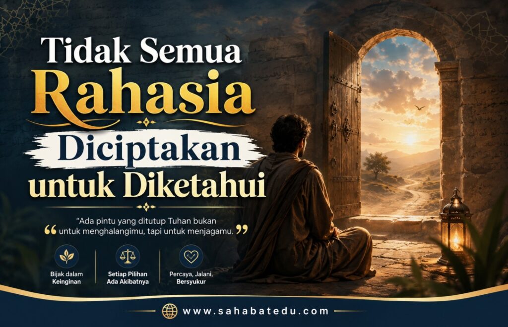 Hidup Menjadi Indah Karena Misteri Hari Esok