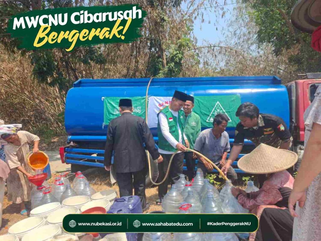 September 2026, MWCNU Cibarusah Salurkan Ribuan Liter Air Bersih ke 4 Titik, Kyai Dillah dan Kyai Jalal Turun Langsung MWCNU Cibarusah Salurkan Ribuan Liter Air Bersih September 2026